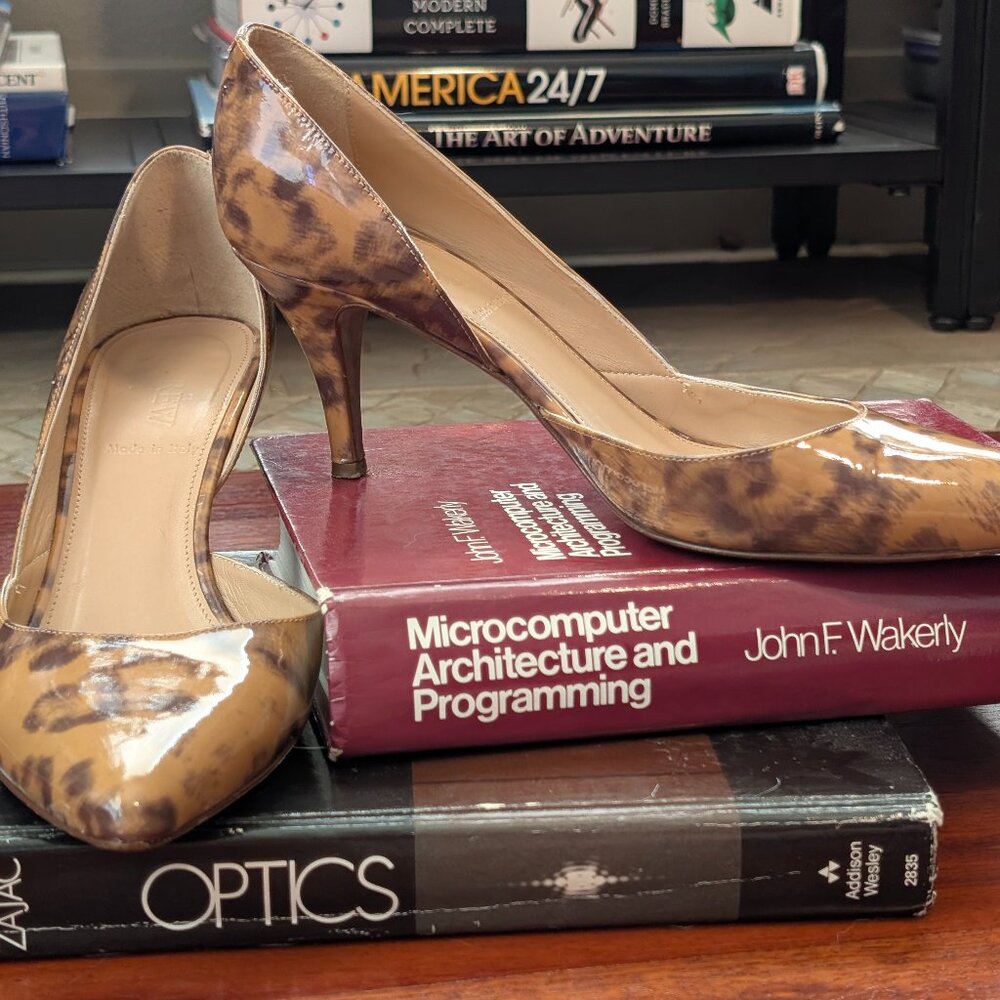 J. Crew Valentina D'Orsay Heels | Size 9 | Patent Leather | Made in Italy - Picture 5 of 10